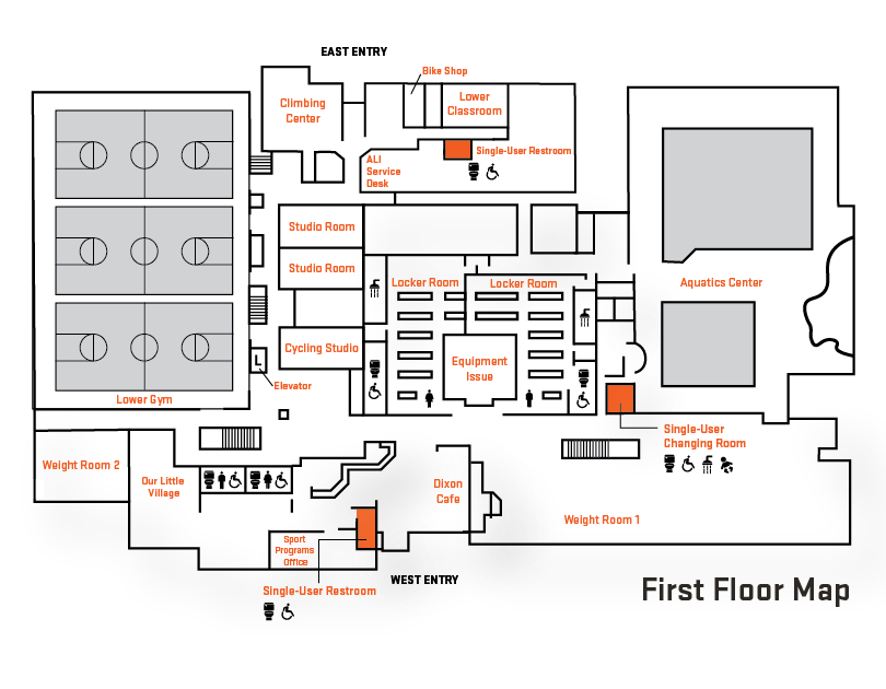 First Floor Map